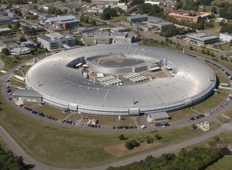 Particle accelerator ring at the Diamond Light Source
