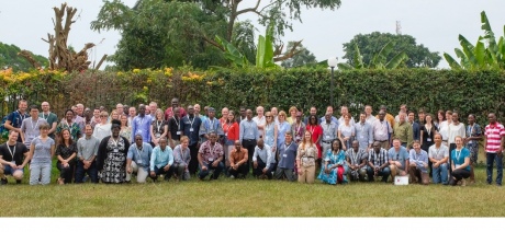 The Target Malaria team in Uganda