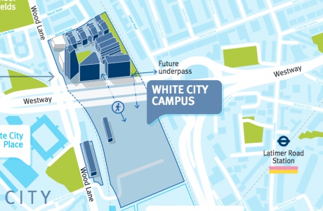 Allies and Morrison is creating the mastersplan for the south site of the White City Campus