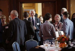 Scene from the Queen's Tower Society lunch