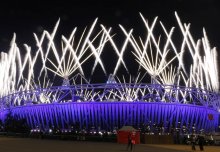The Closing Ceremony – surreal but spectacular