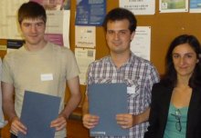 Chemistry student wins poster prize