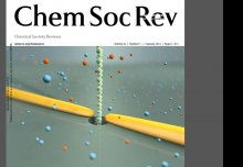 Paper highlighted on front cover of Chemical Society Reviews 