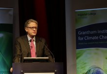 Act now to limit climate change says climate expert at Grantham Annual Lecture