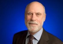 Google Vice President and Chief Internet Evangelist Vint Cerf gives talk at DoC.