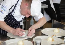 Imperial Chefs Prepare for Fine Dining Cook Off
