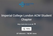 Imperial's ACM Student Chapter wins ACM Student Chapter Excellence Award 