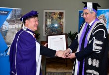 Professor Chen Zhu receives unique honour from Imperial
