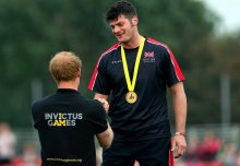 Medal-winning student who competed in Invictus Games talks about going for gold