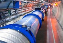 Business and science merge in Large Hadron Collider lecture
