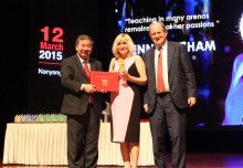 Jenny Higham wins NTU's highest teaching award