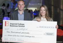 Product for generating power from low tides wins Business School competition