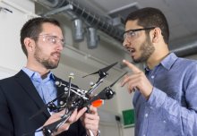 Robot drones could &apos;print' buildings and disaster shelters, says researcher
