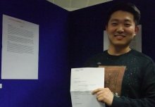 Kevin Yuan wins CDT Festival of Science Short Story Competition