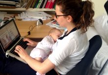 Award-winning project supports medical student mothers and fathers