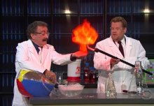 Professor Robert Winston brings science to hit US chat show