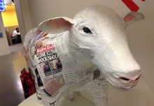 Dolly the Sheep lands at the Library