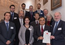Imperial team wins award for scientific collaboration with Japan
