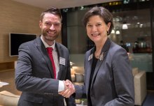Imperial hosts special event celebrating support from Santander Universities