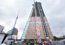 Milestone building reaches new heights