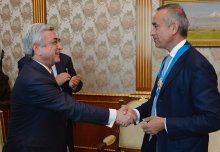 Lord Darzi honoured by President of Armenia
