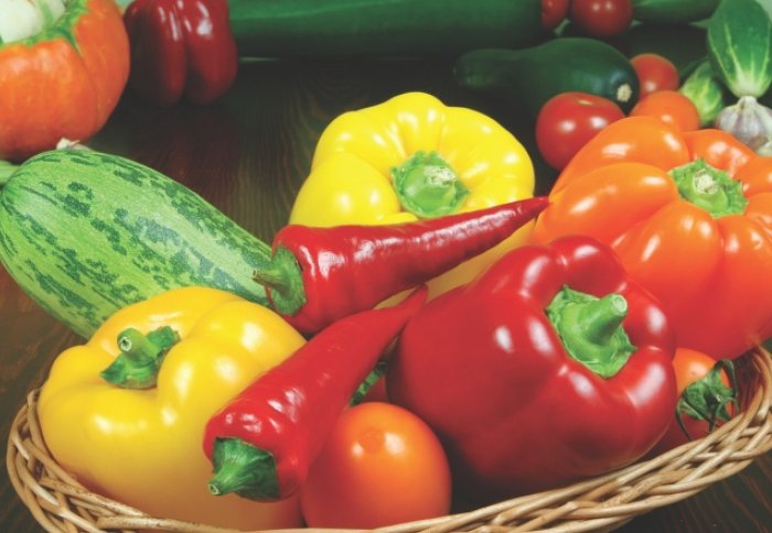 Basket of vegetables