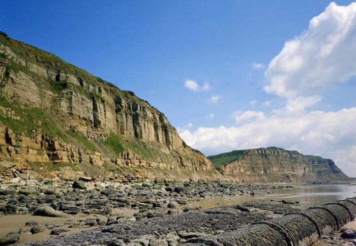 Foreshore, Foulness, Hastings. Looking NE.