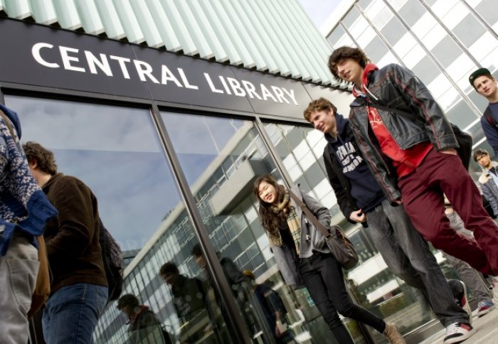 Central Library main entrance