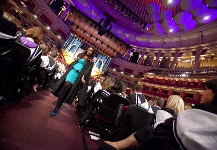 Graduation in the Royal Albert Hall