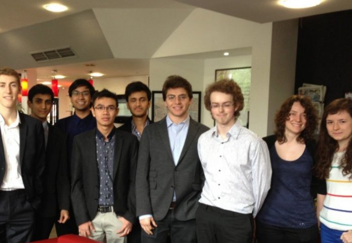 Image: Some of the EWB finalists from Imperial