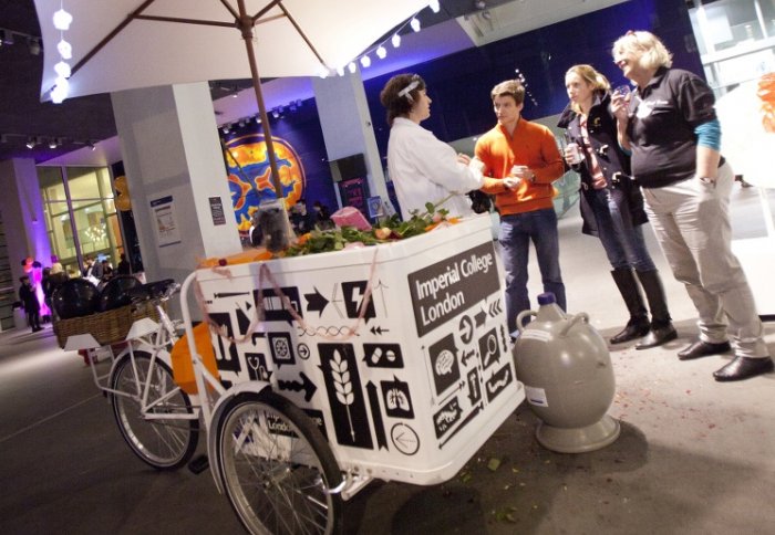 Tricycle at a Fringe event