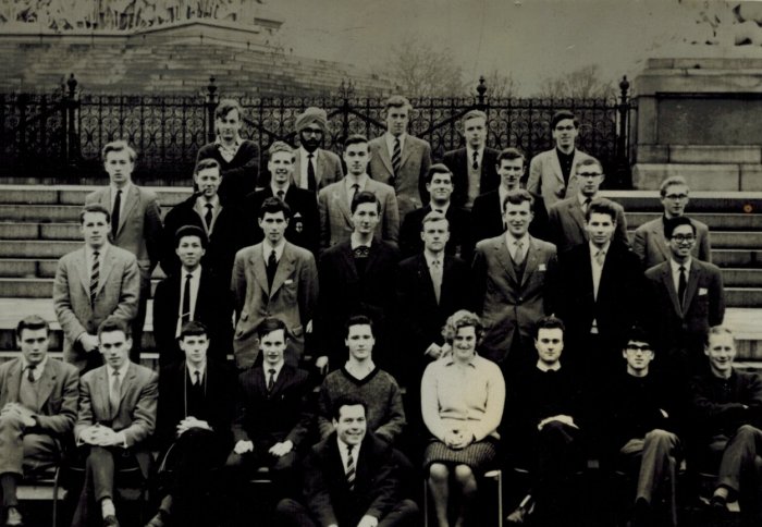 The Chemical Engineering Class of 1963 at the time of their final exams