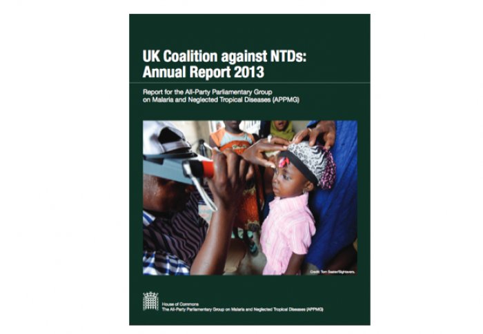 front cover of the UK Coalition Against Neglected Tropical Diseases 4th Annual NTD Report