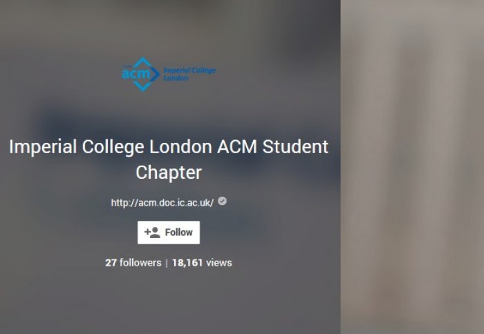 Imperial's ACM Student Chapter Logo