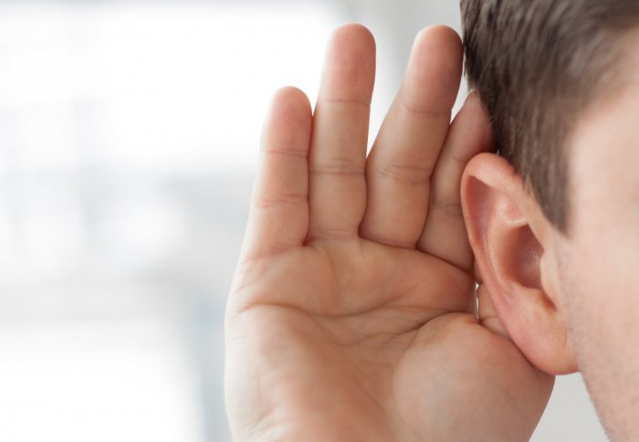 Human Ear Organ Hearing Health Care Closeup Sticker