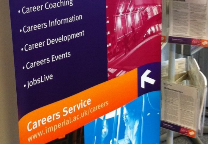 Careers Service banner display.