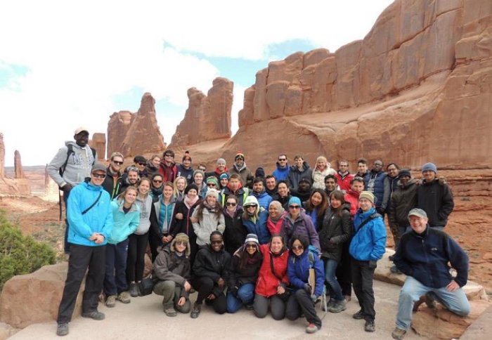 MSc Petroleum Geology students continue fieldwork in Utah