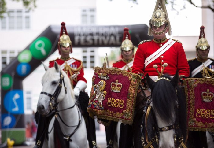 The Band of The Household Cavalry opened the Festival