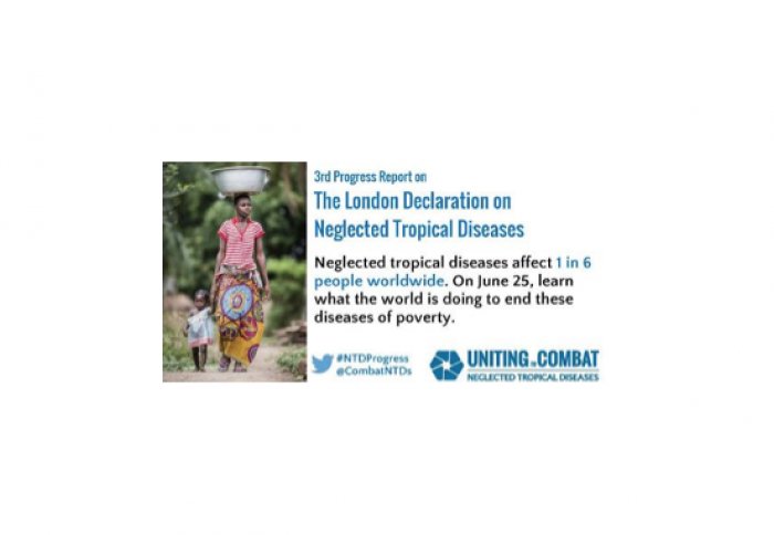 front cover of the 3rd progress report on NTDs