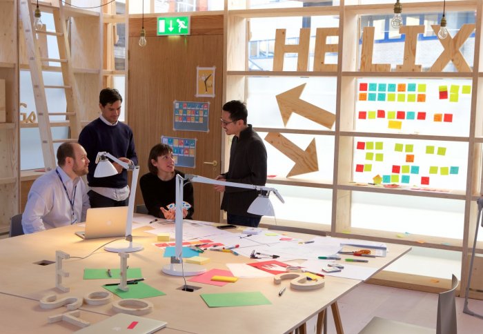 Designers in the HELIX Centre