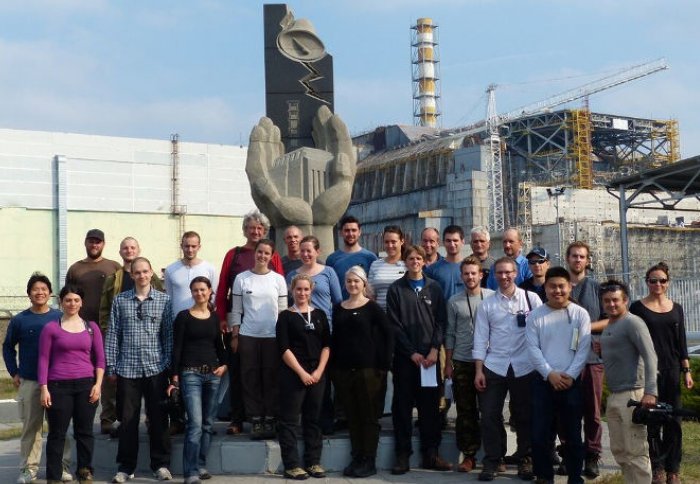 Chernobyl summer school attended by ESE PhD students