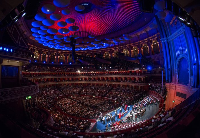 Royal Albert Hall full of graduating students