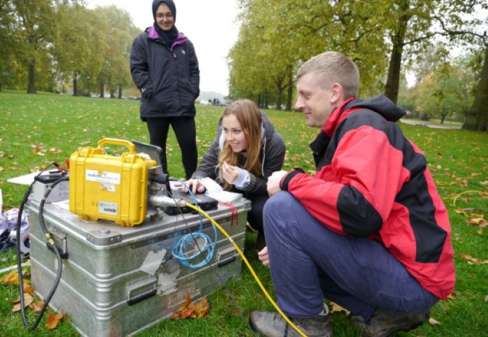 Geophysics Field Day in Hyde Park