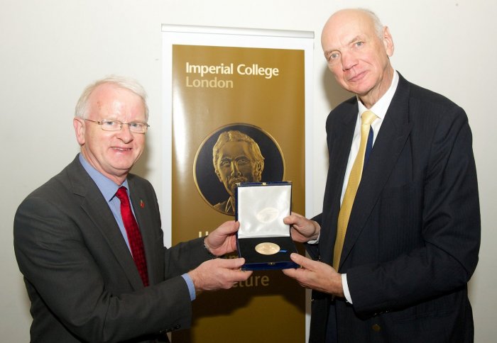 Provost James Stirling with Professor J&uuml;rgen Hennig