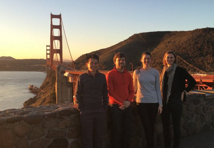 ESE members at Pt. Reyes National Seashore, whilst in San Fransisco for the AGU Fall Meeting