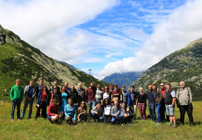 Summer School on Radiactive Waste Disposal trip to Grimsel, Switzerland