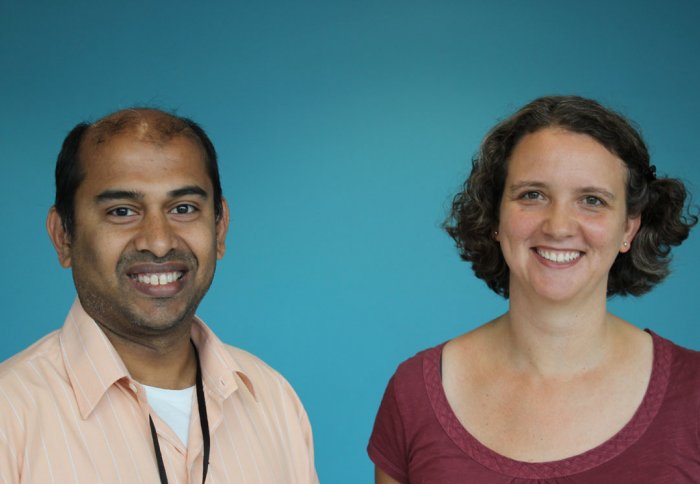Dr Ramanarayanan Balachandran and Dr Aimee Morgans