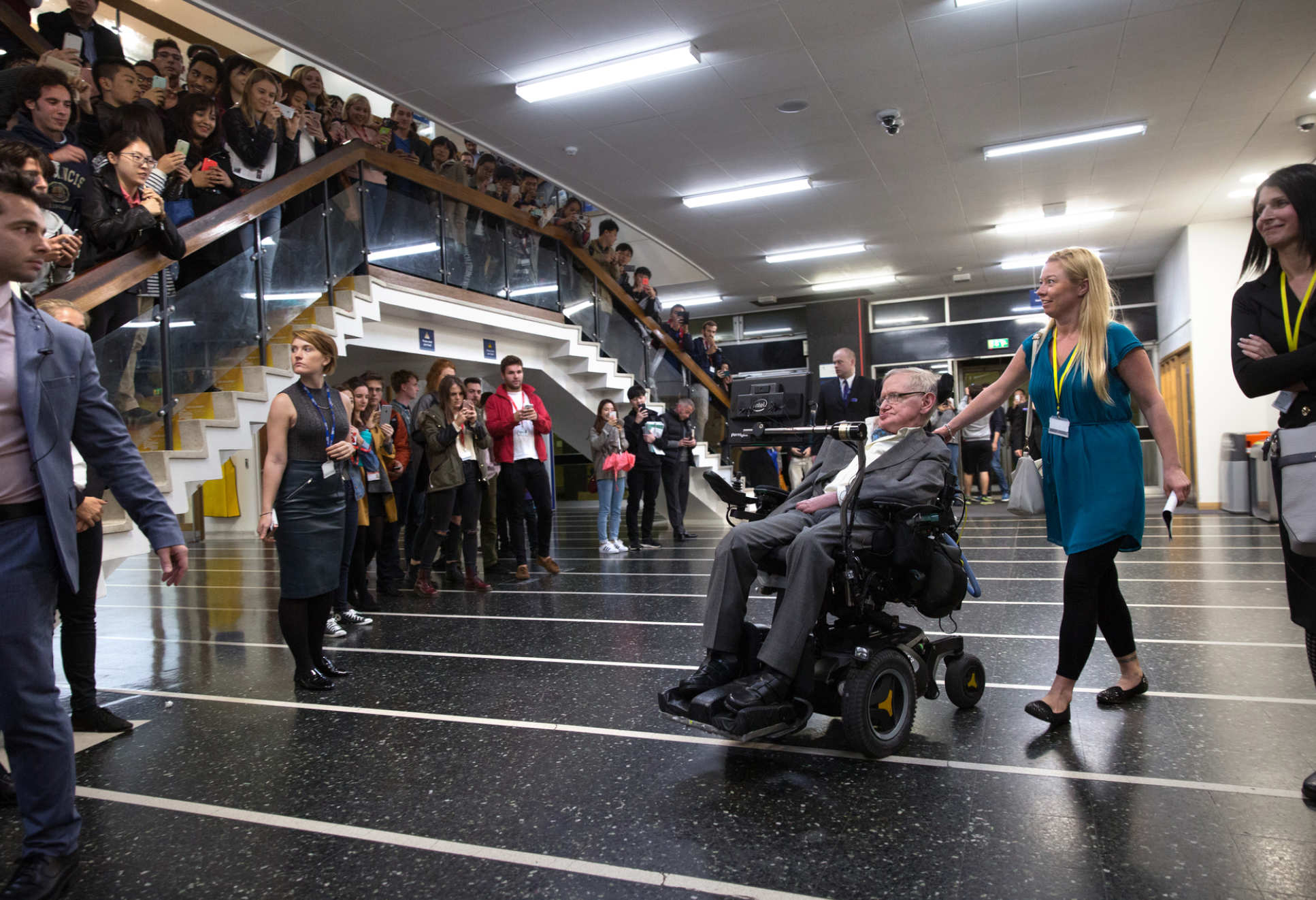 Professor Stephen Hawking at Imperial