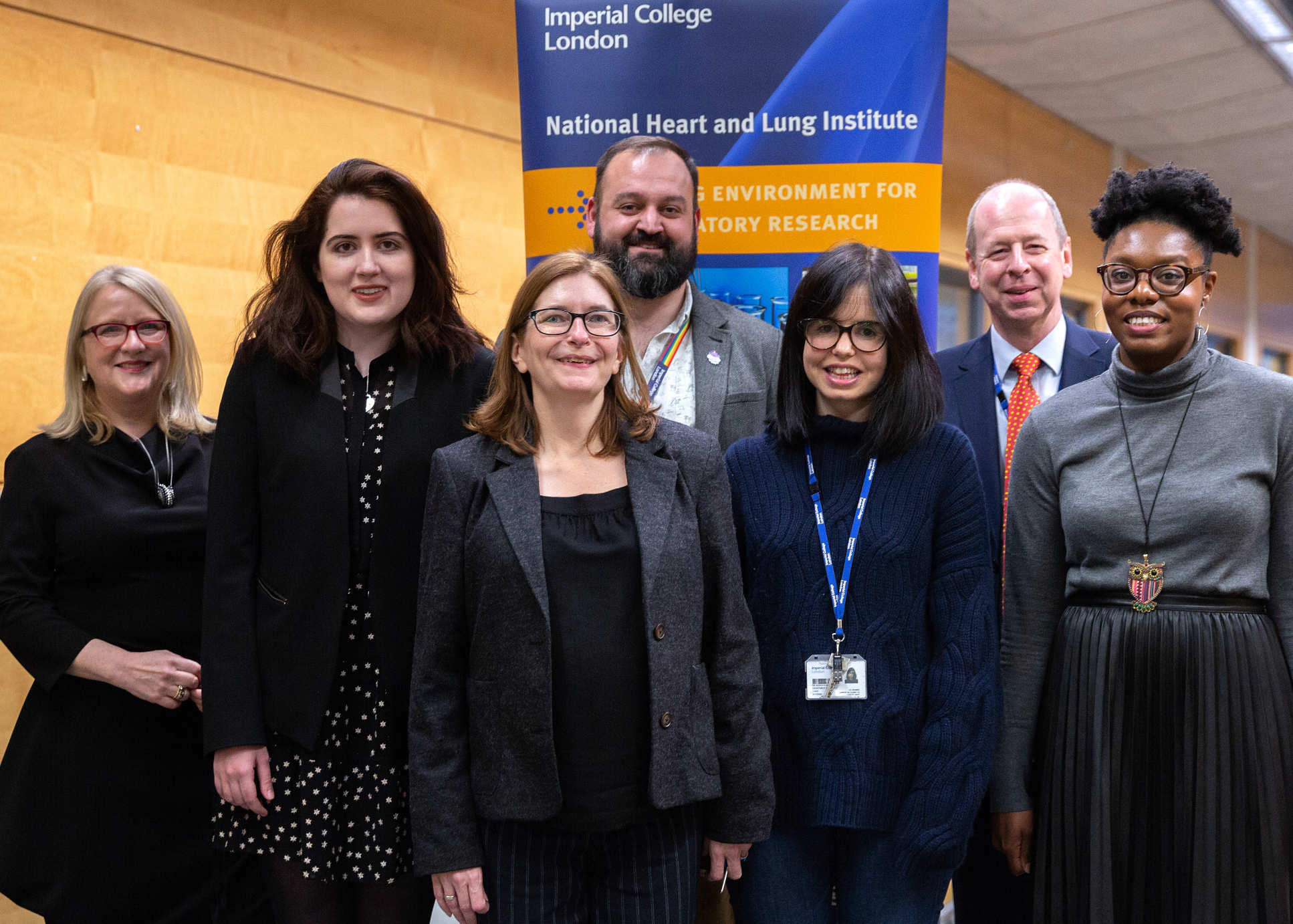 Athena lecture speakers and organisers