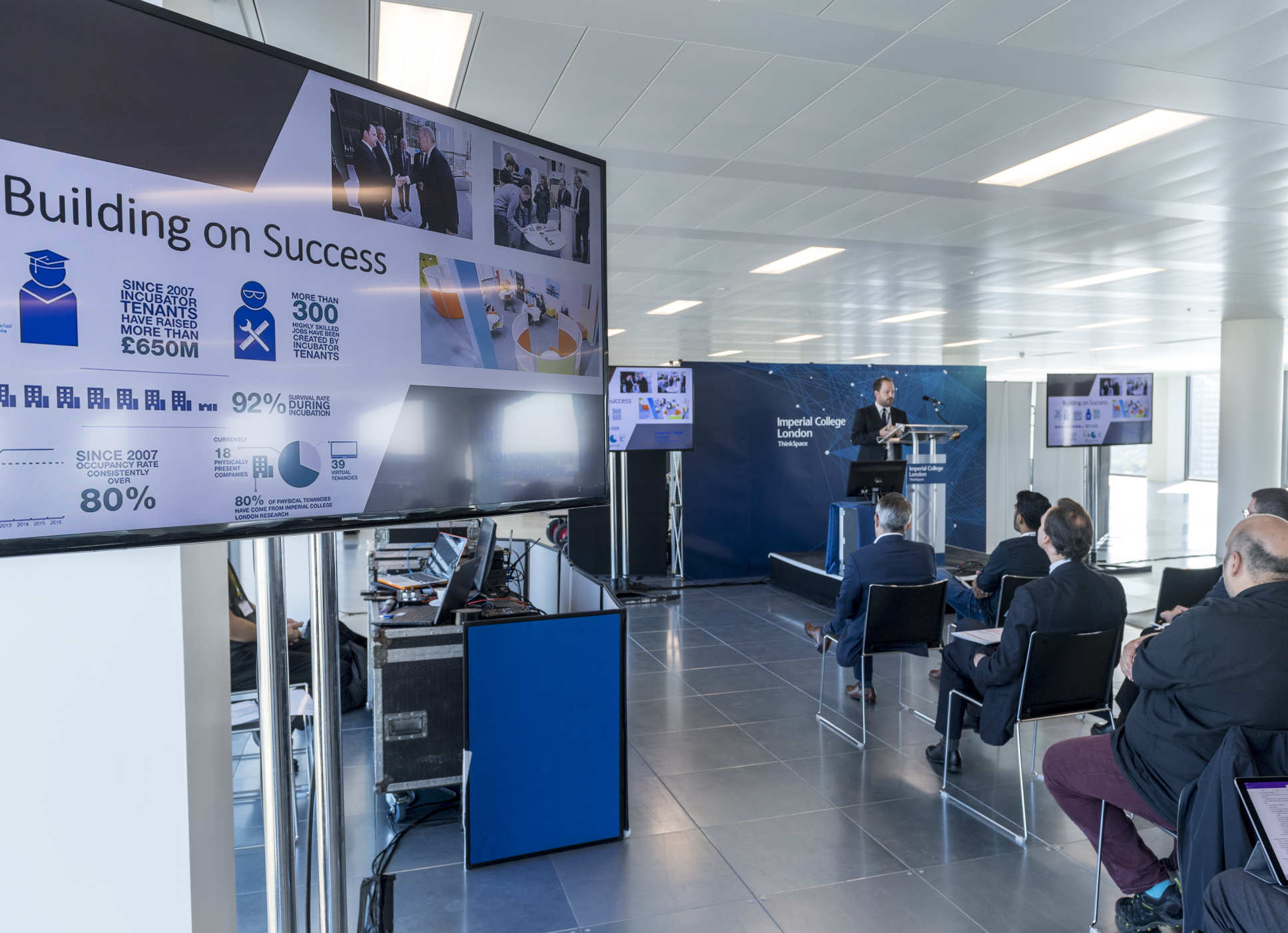 Graham Hewson, Head of Incuabtion